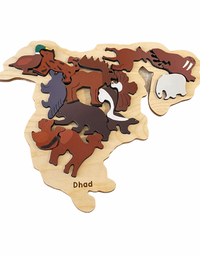 North American Wildlife Puzzle Set!
