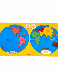Large World Map Puzzle
